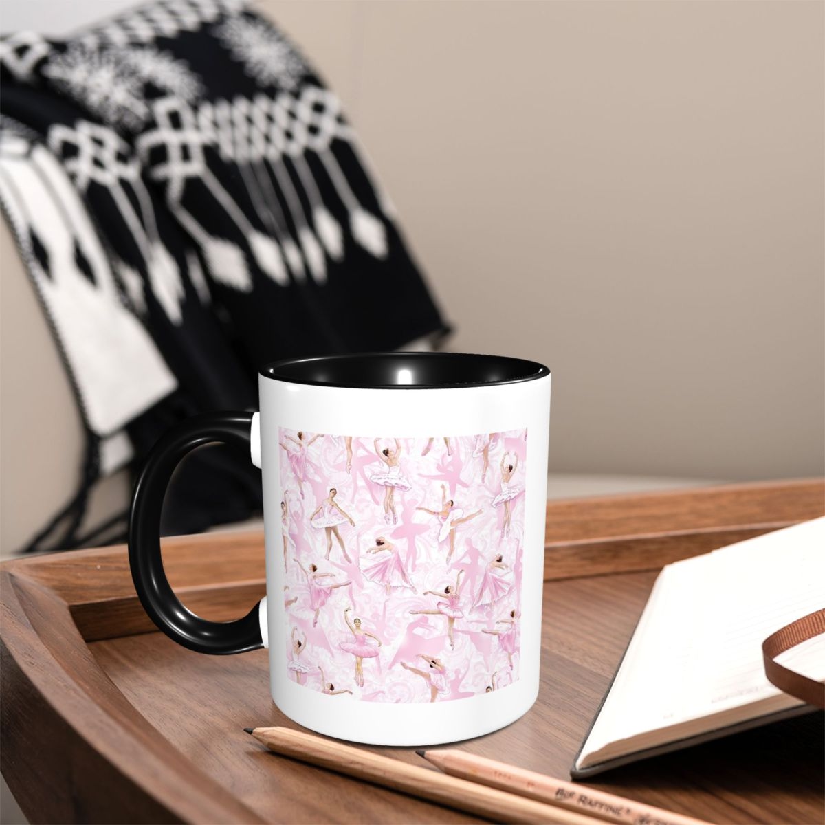 Coffee Tea Me - バレエダンスは私を自由にしてくれる バレリーナダンサーマグ 面白いセラミックコーヒーカップ ティーマグ ミルクカップ ドリンクウェア