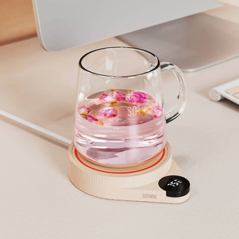 Coffee Tea Warmer - 新しいコーヒーマグウォーマーカップヒーターサーモスタット式ウォーマーコースターティーメーカー電気ホットプレート3段階加熱パッドミルクティー用220V
