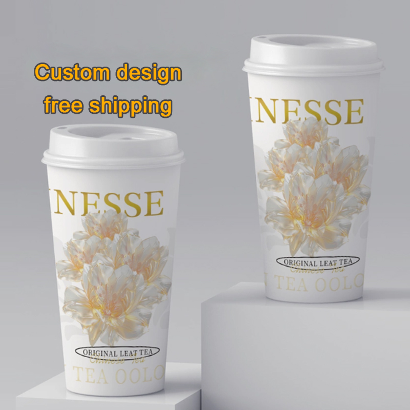 Coffee Tea House - 使い捨ての紙コップ,ファーストフード,牛乳,コーヒー,ホットドリンク,紅茶,パーソナライズされたロゴ