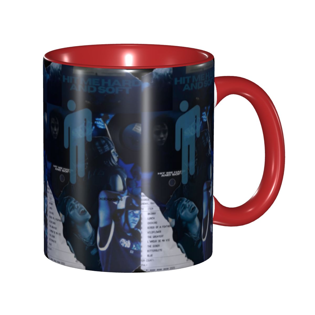 Coffee Tea Me - ヒット・ミー・ハード・アンド・ソフト ミュージックアルバム マグカップ 面白いセラミックコーヒーカップ ティーマグ ミルクカップ