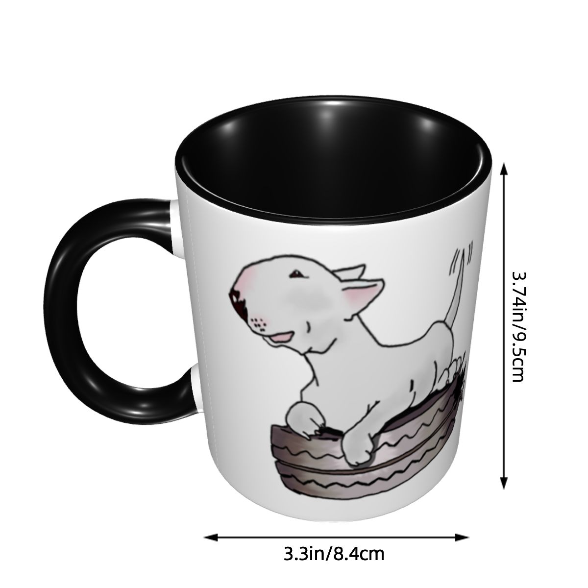 イングリッシュブルテリア コーヒーマグ DIY カスタマイズ - Coffee Tea English のレビューと価格