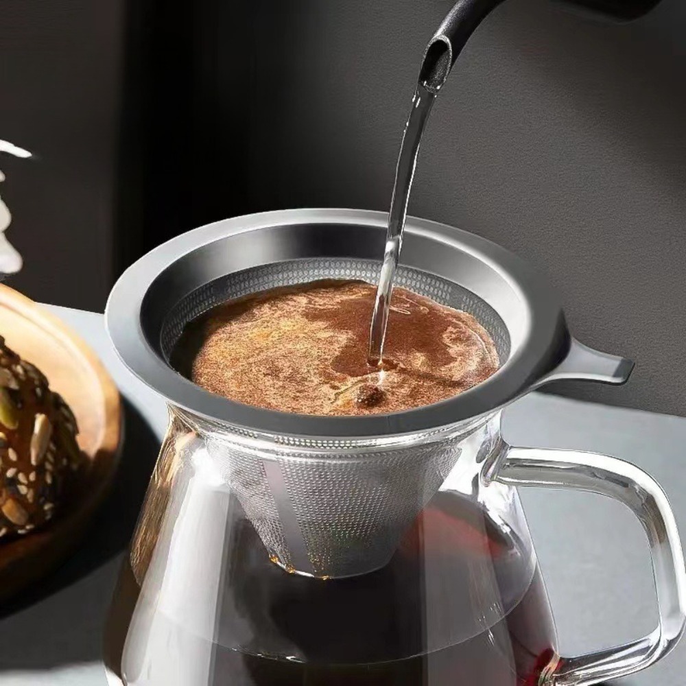 紙を使わない大型再利用可能なコーヒーフィルターストレーナー - Coffee & Tea Collective のレビューと価格