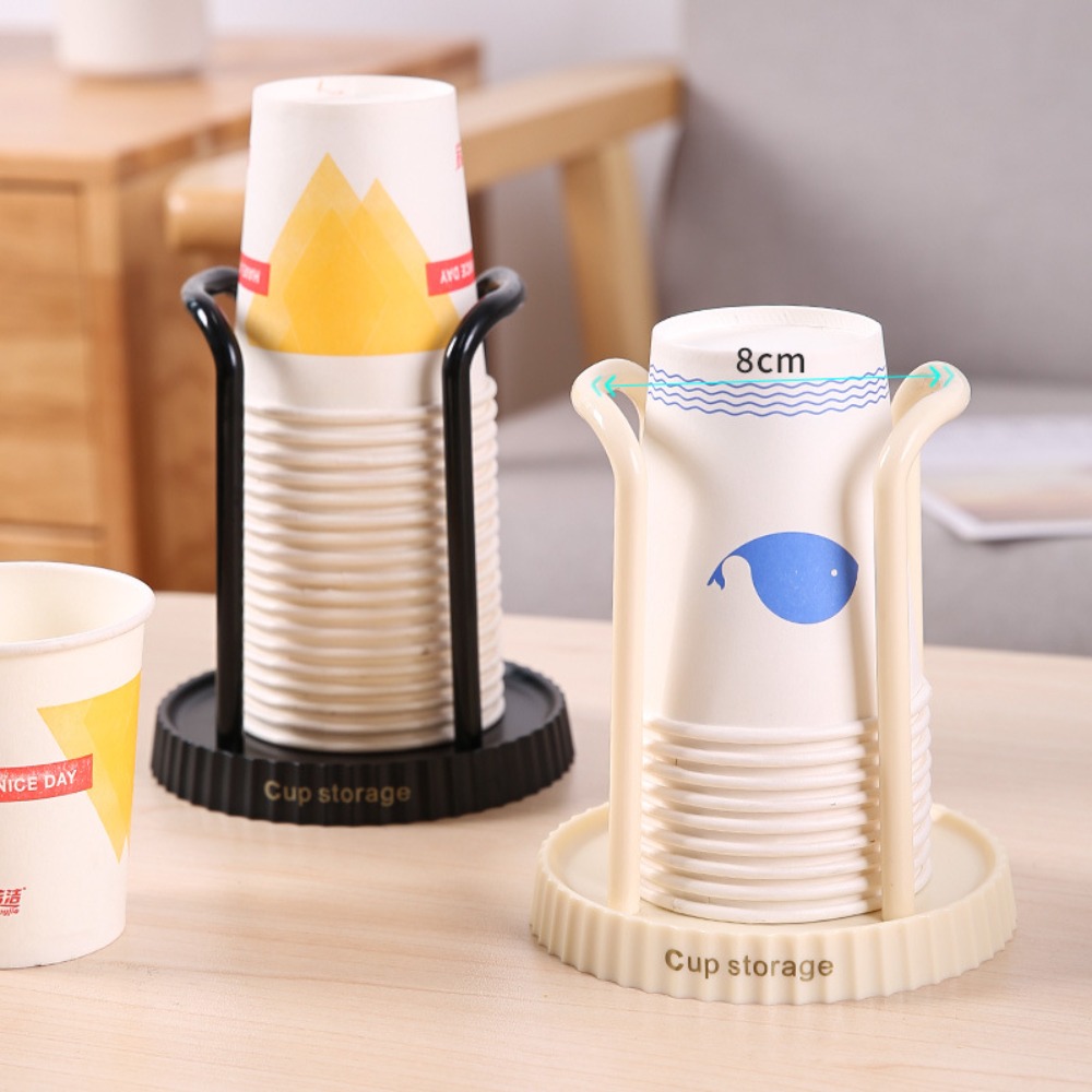 使い捨てカップホルダーデスクトップ紙コップオーガナイザークリ - Coffee Tea Holder のレビューと価格