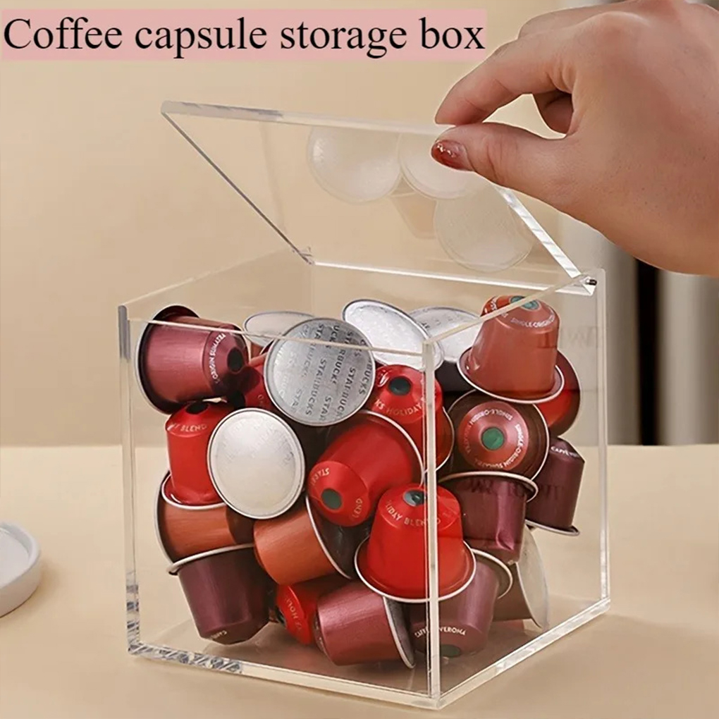 2025 新しい収納ボックスコーヒーカプセルホルダーシロップ - Coffee Tea Containers のレビューと価格