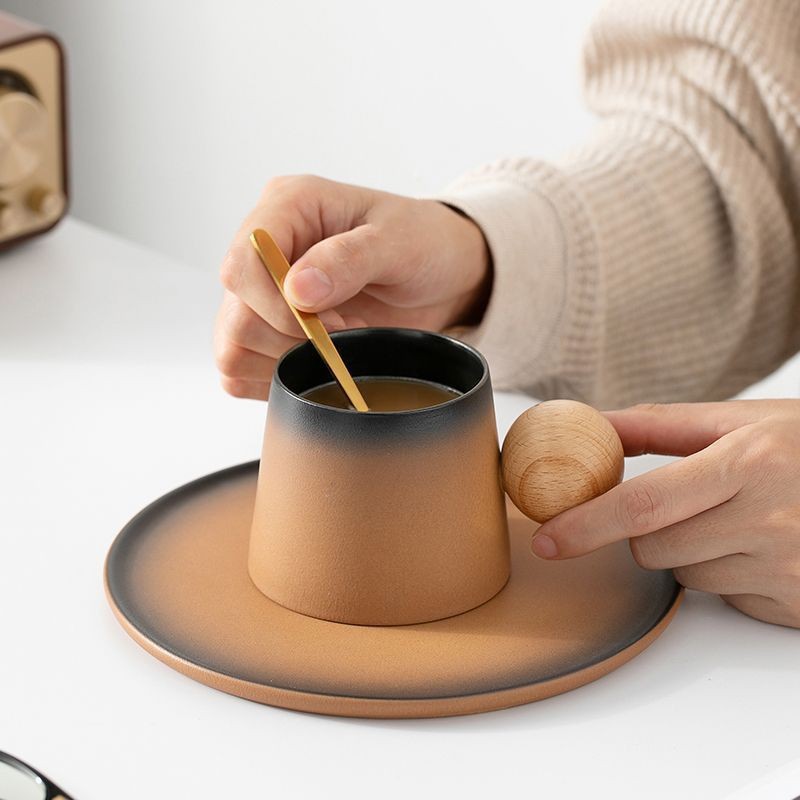 セラミックコーヒーセット 家庭用マグカップ 高級感 小型 水 - Coffee Tea And Company のレビューと価格