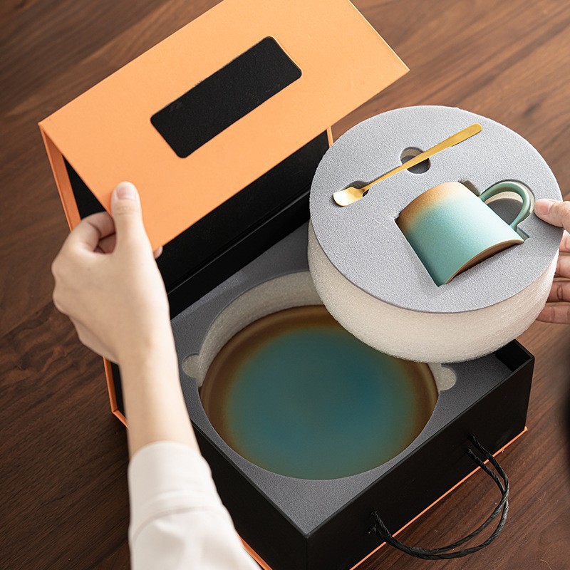 セラミックコーヒーセット 家庭用マグカップ 高級感 小型 水 - Coffee Tea And Company のレビューと価格