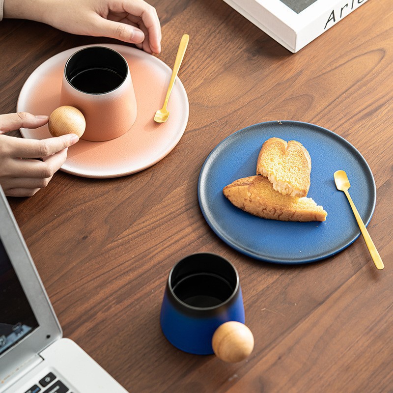 セラミックコーヒーセット 家庭用マグカップ 高級感 小型 水 - Coffee Tea And Company のレビューと価格