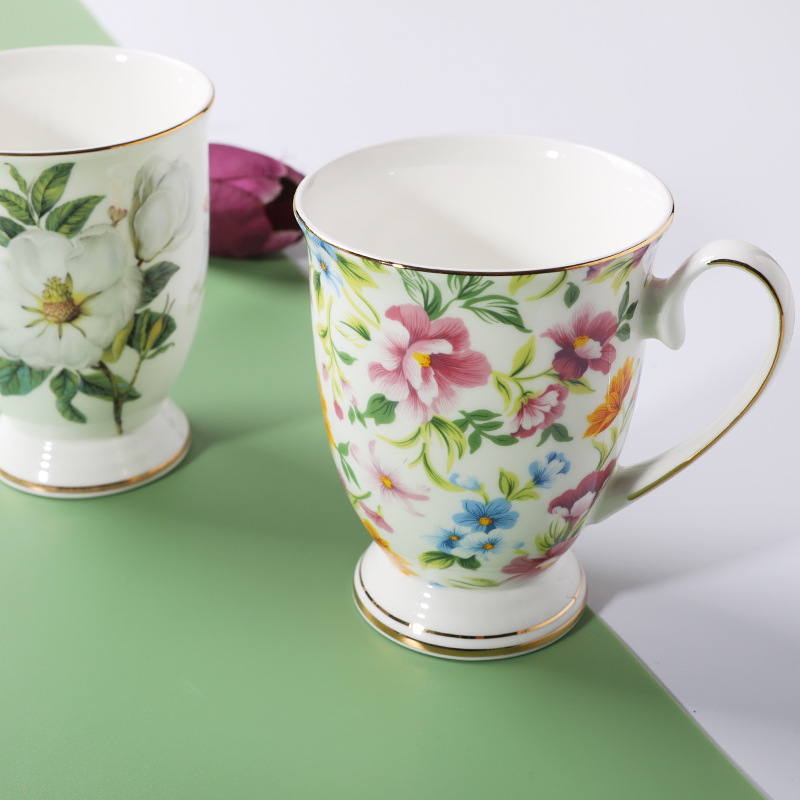 クリエイティブな磁器コーヒーカップ,家庭用ウォーターカップ, - Coffee Tea English のレビューと価格