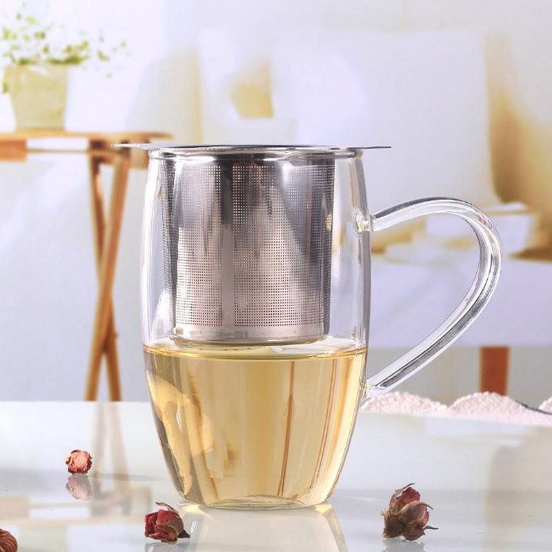 ステンレス鋼メッシュ茶注入器ストレーナーリーフフィルターふる - Coffee Tea Leaf のレビューと価格