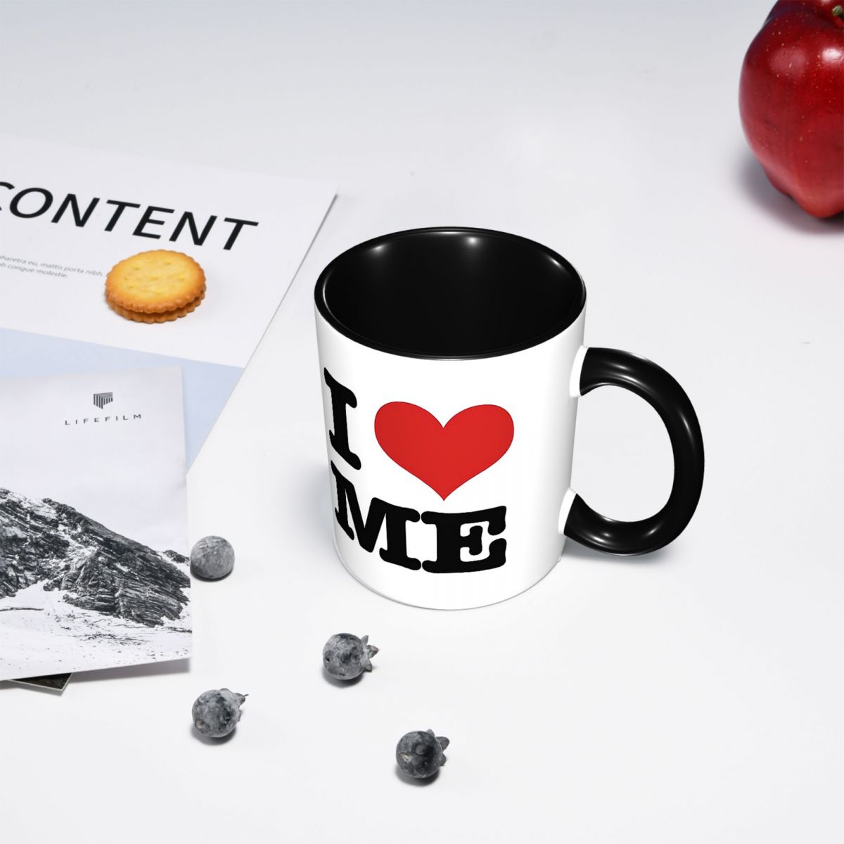 I Love Me マグカップ 面白いセラミックコーヒーカッ - Coffee Tea Me のレビューと価格