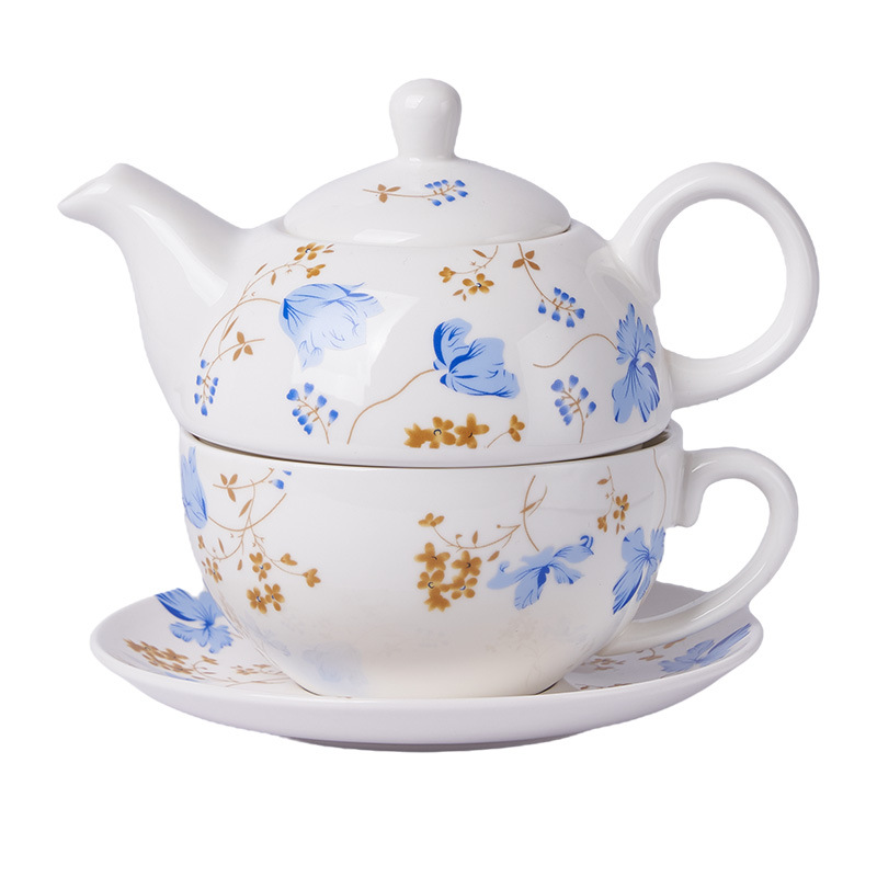 母子ティーポットセット、イングリッシュセラミックシングルコー - Coffee Tea English のレビューと価格