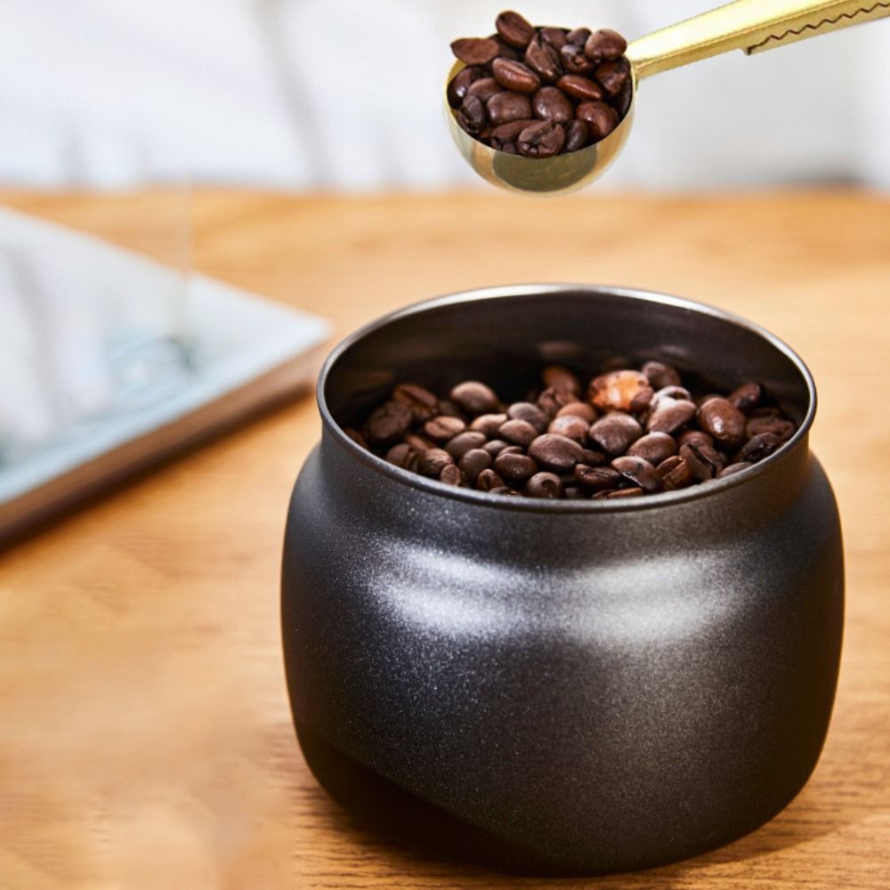 304ステンレス製コーヒー豆真空密封容器、鮮度保持、防湿茶葉 - Coffee Tea Exchange のレビューと価格