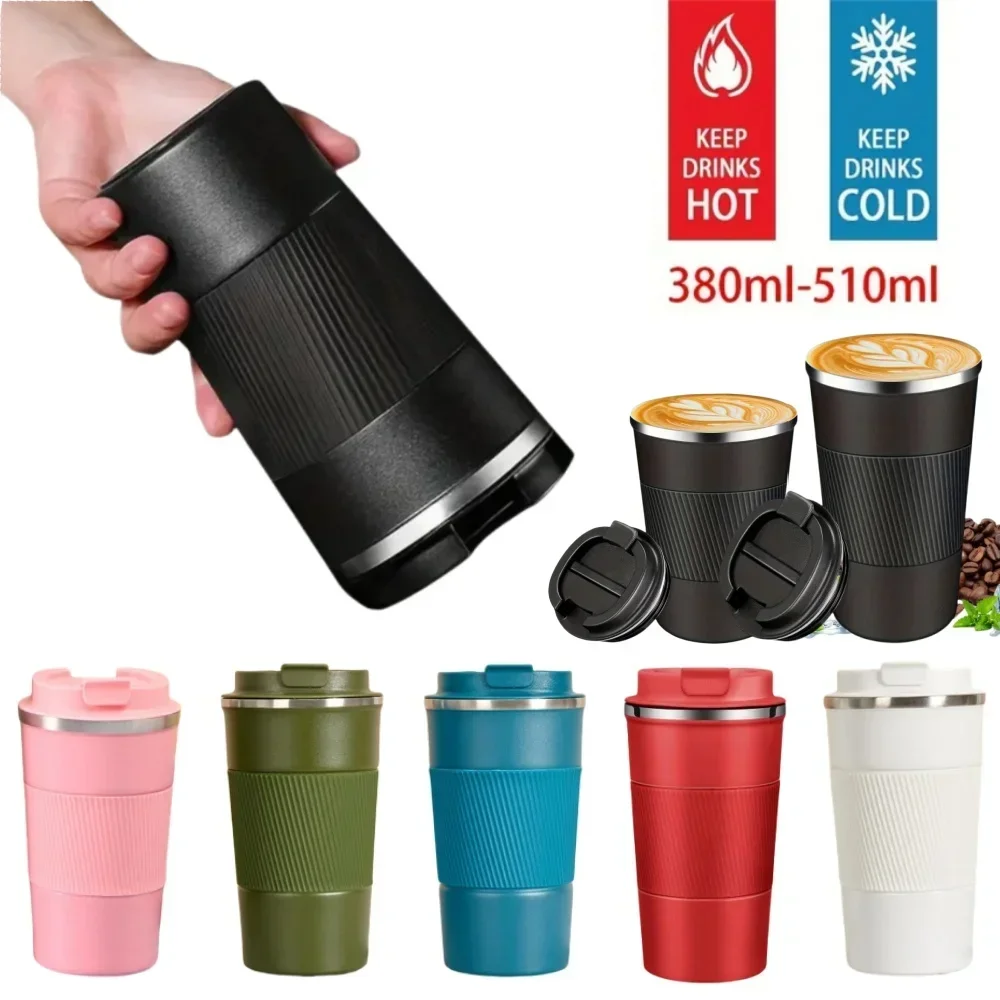 新しいサーモカフェサーモカップ、お茶、水、コーヒー用、二重ス - Coffee Tea Exchange のレビューと価格