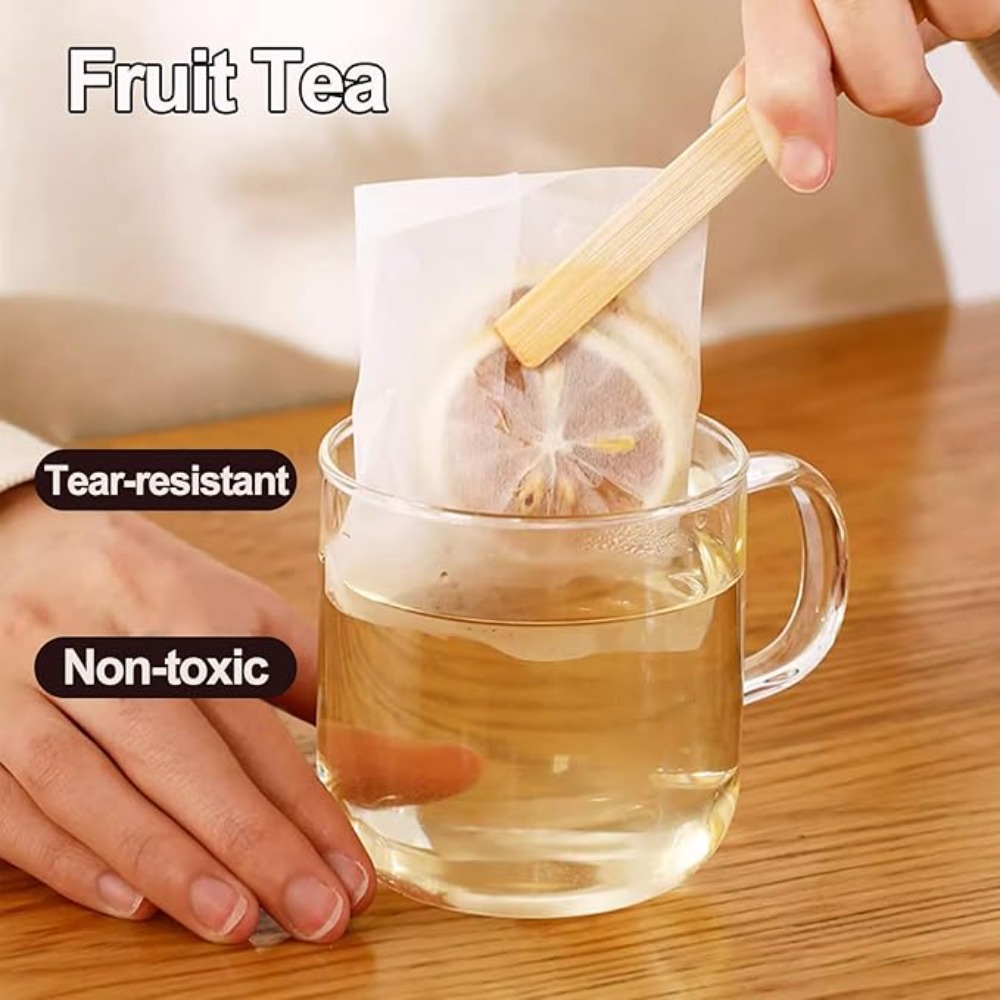 100-3000個使い捨てティーバッグ 空の香り付きティーバ - Coffee Tea Leaf のレビューと価格