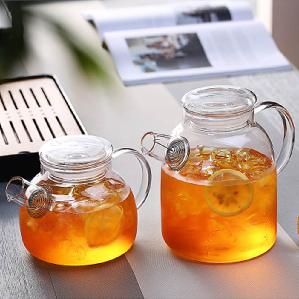 1000/1600 ミリリットル透明ホウケイ酸ガラスティーポ - Coffee Tea Exchange のレビューと価格