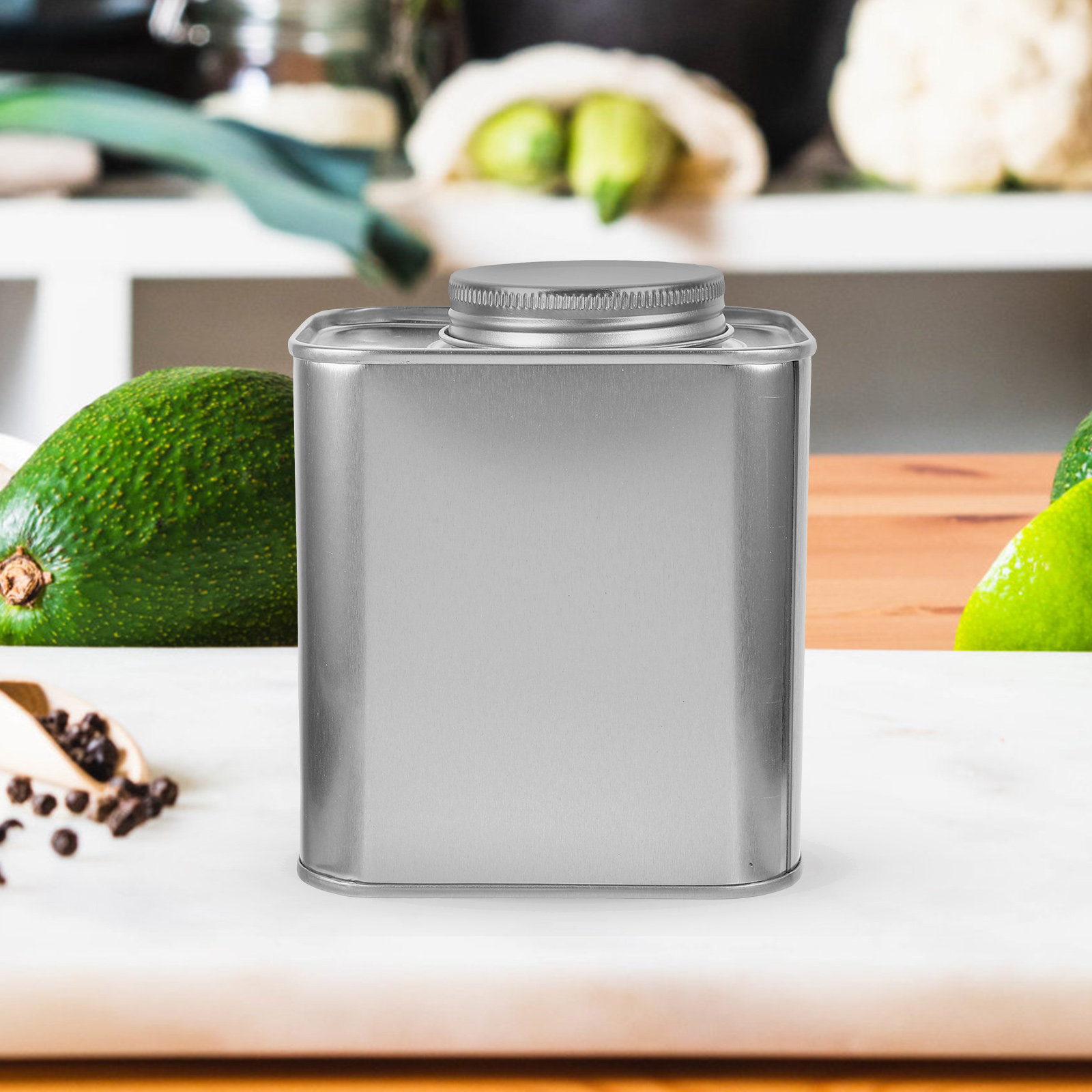 4個入りコーヒー豆保存容器ブリキ製茶葉保存容器気密性のある大 - Coffee Tea Leaf のレビューと価格