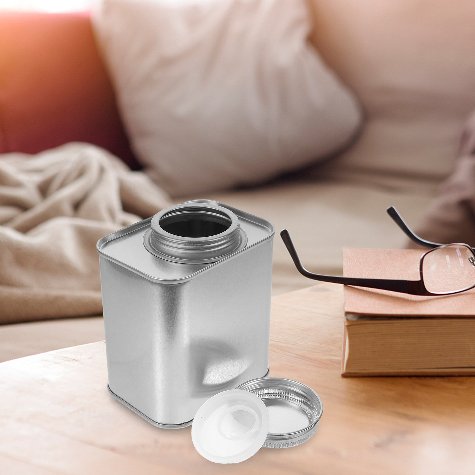 4個入りコーヒー豆保存容器ブリキ製茶葉保存容器気密性のある大 - Coffee Tea Leaf のレビューと価格
