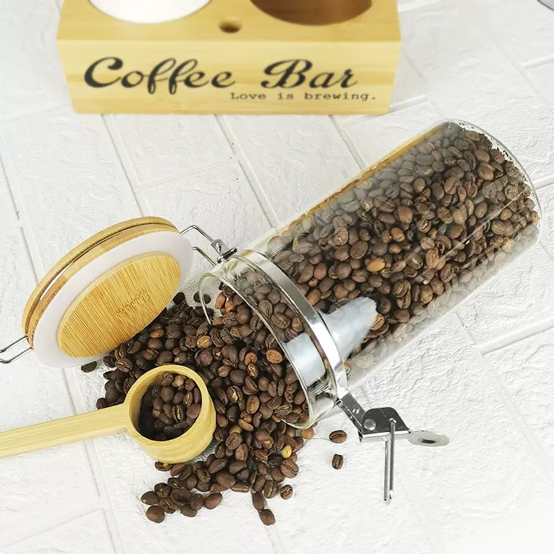 コーヒー保存瓶 2個セット 蓋とスプーン付き 密閉容器 コー - Coffee Tea Jars のレビューと価格