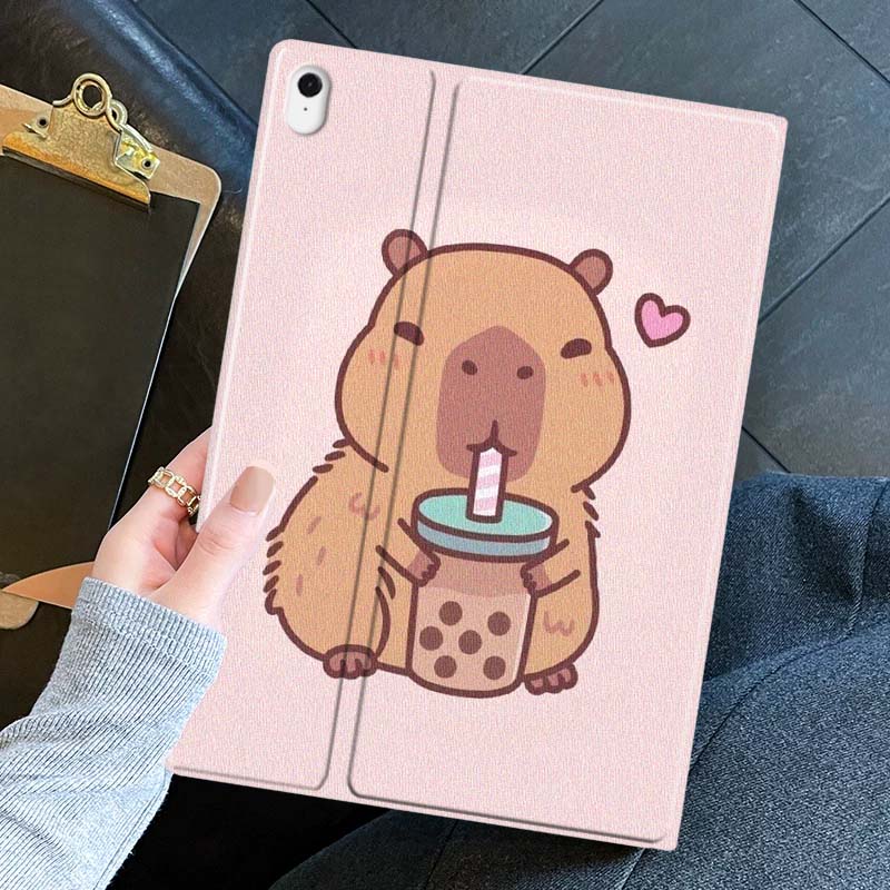 漫画カピバラバブルティー柄 サムスン Galaxy Tab  - Coffee Plus Tea のレビューと価格