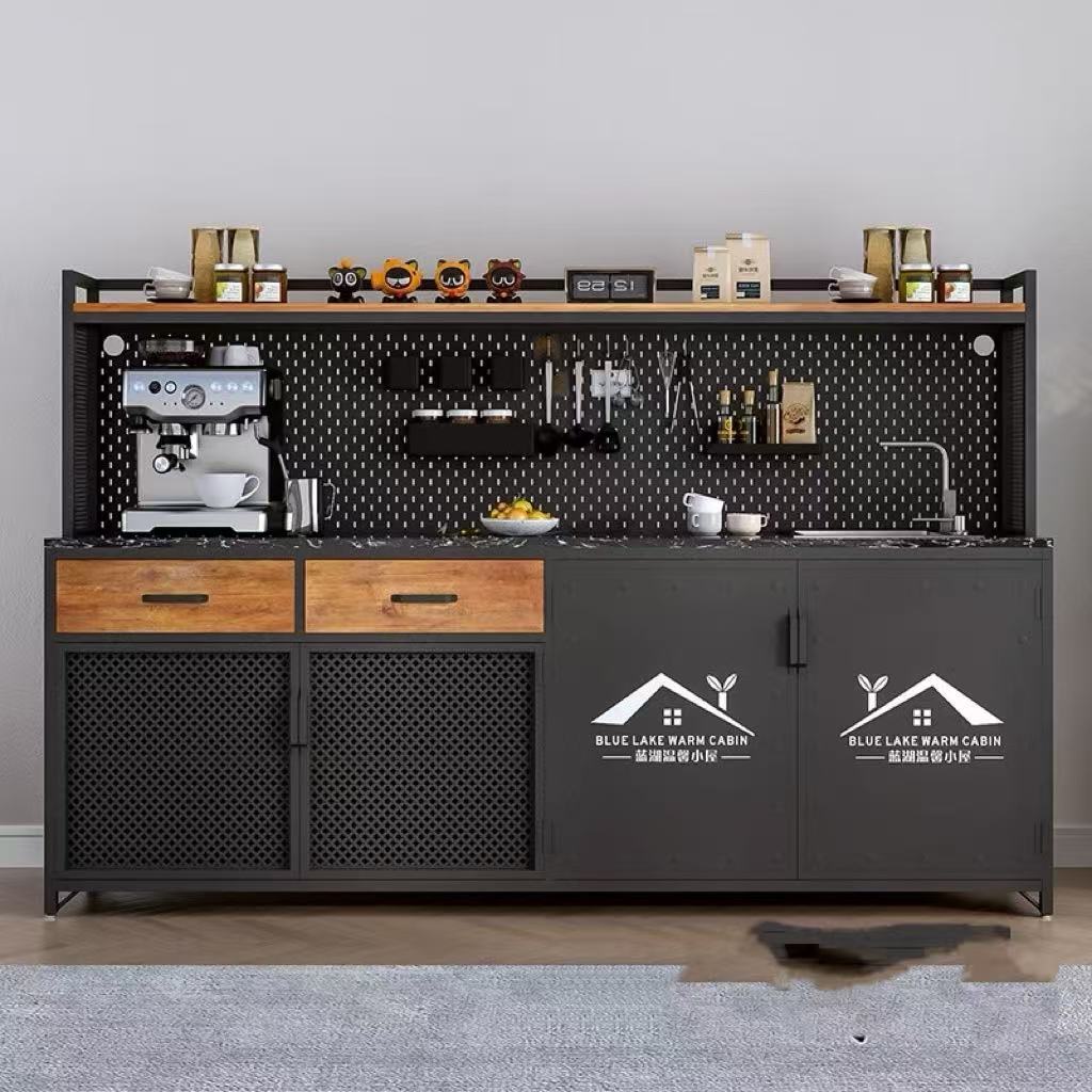 オフィスウォーターバーカウンター一体型キャビネット、壁付けサ - Coffee Tea And Company のレビューと価格