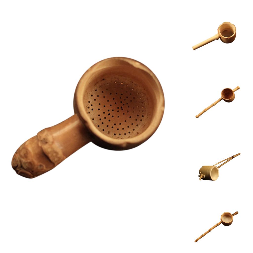 持続可能な竹製茶こし、細かいメッシュの茶こし、ハーブティーま - Coffee Or Tea Please のレビューと価格