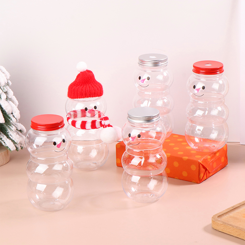 クリスマスをテーマにした500ml雪だるま型ウォーターボトル - Coffee Or Tea Please のレビューと価格
