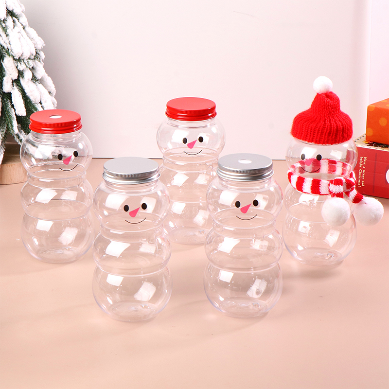 クリスマスをテーマにした500ml雪だるま型ウォーターボトル - Coffee Or Tea Please のレビューと価格