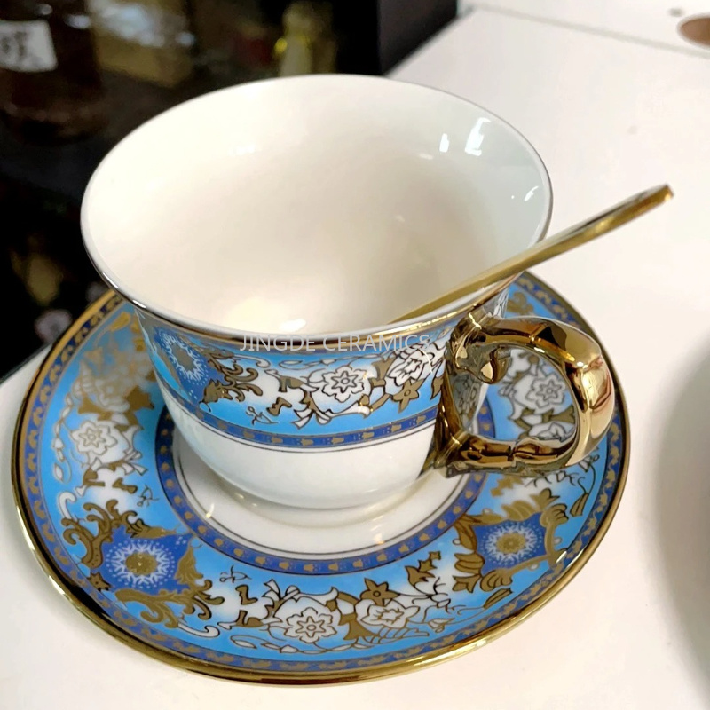 セラミックコーヒーカップ、家庭用英語風ティーカップ、朝食用ミ - Coffee Tea English のレビューと価格