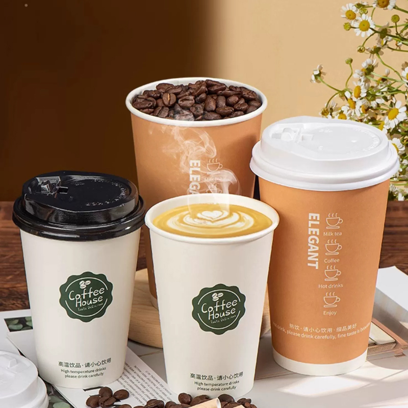使い捨ての紙コップ,ファーストフード,牛乳,コーヒー,ホット - Coffee Tea House のレビューと価格