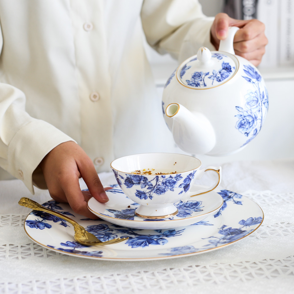 ボーンチャイナコーヒーカップセット、イングリッシュアフタヌー - Coffee Tea English のレビューと価格