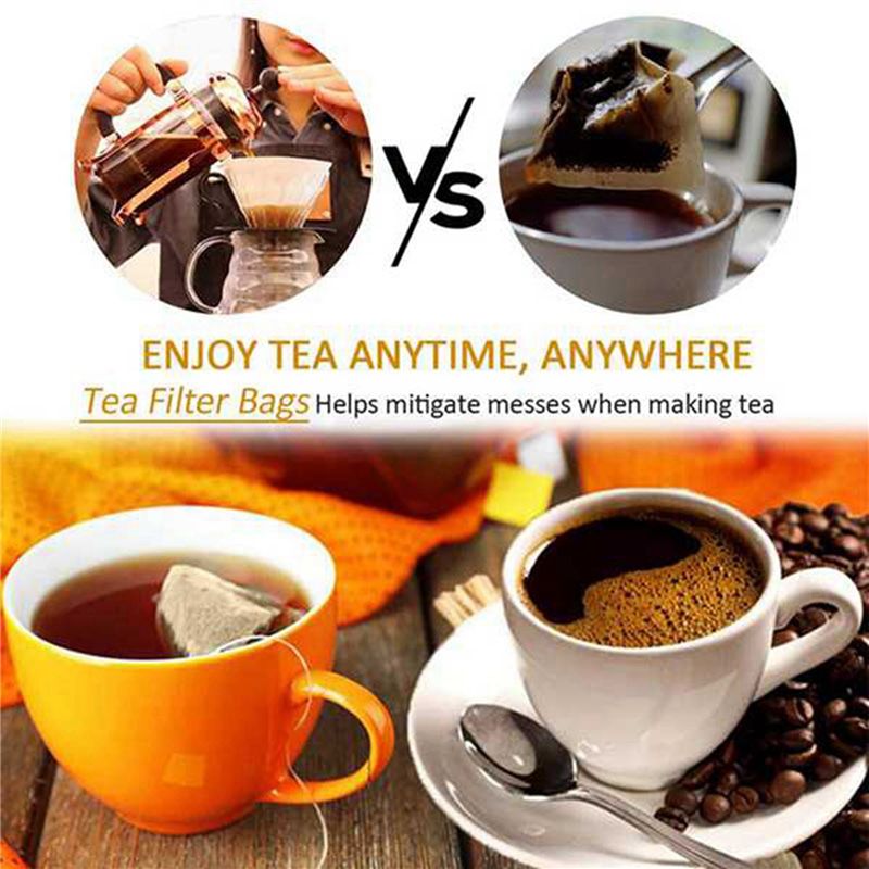AS60-600個入りティーフィルターバッグ 使い捨て紙製テ - Coffee Tea Leaf のレビューと価格