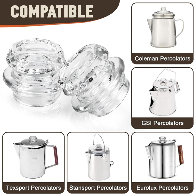 コーヒーパーコレーターガラストップ交換用ガラスパーコレーター - Coffee & Tea Collective のレビューと価格
