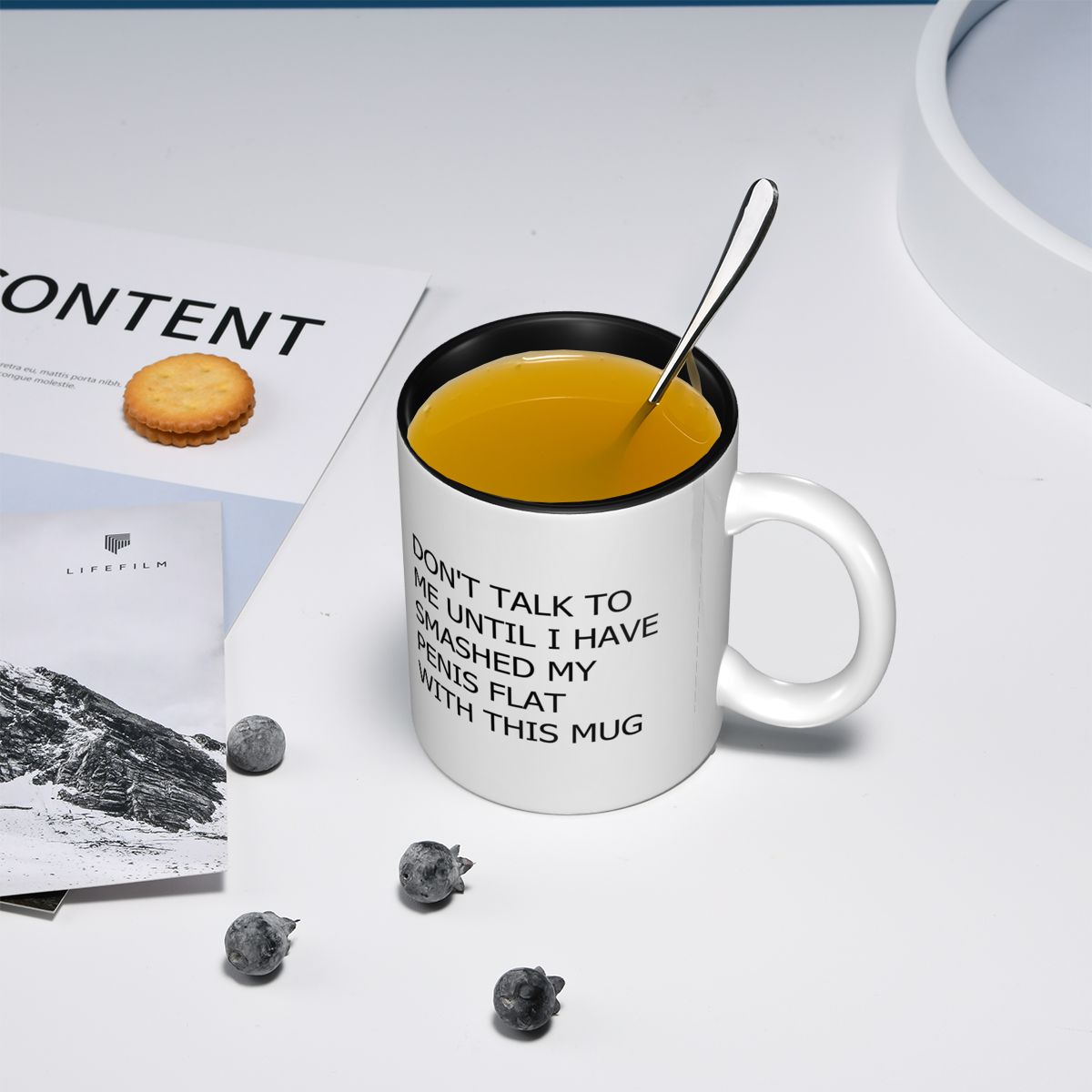 Don't Talk To Me until Mug Mug - Coffee Tea Me のレビューと価格