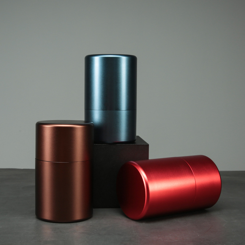 クラシックなアルミ合金製気密保存容器、家庭用高品質防湿容器（ - Coffee Or Tea Please のレビューと価格