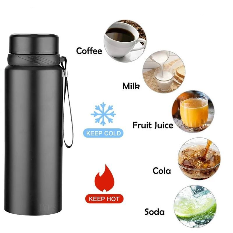 800 1000 ミリリットルステンレス鋼熱水ボトル保冷と温 - Coffee Tea Exchange のレビューと価格