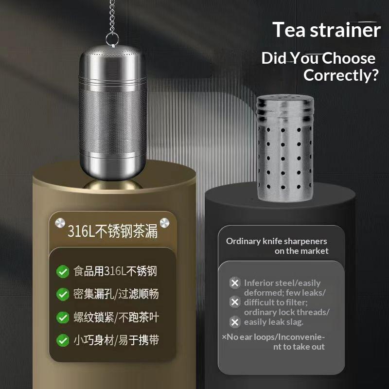 ステンレス製の細かいメッシュの茶こしボール、再利用可能なスパ - Coffee Tea Leaf のレビューと価格